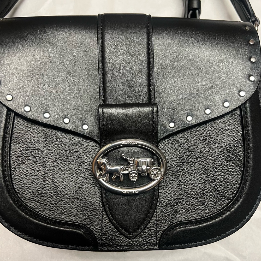 Coach Georgie Crossbody Saddle Bag